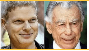 Kira’s biological father, Steve (on the left), and rumored father, Kirk (on the right)